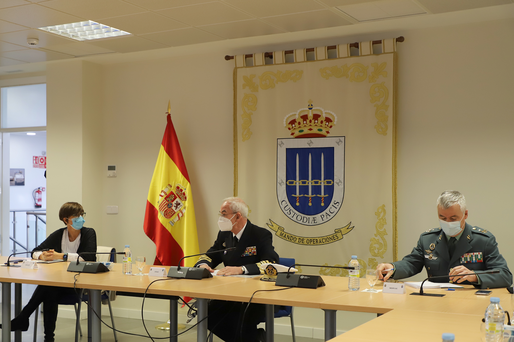 Director General of the Guardia Civil with the CHOD