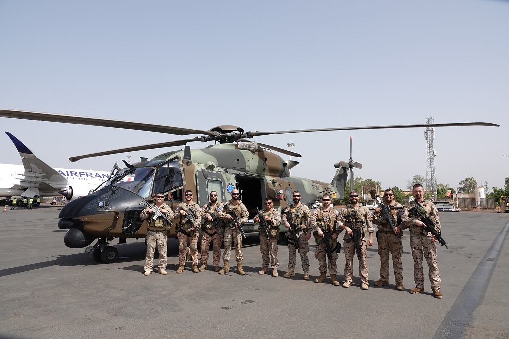Helicopter Unit relief