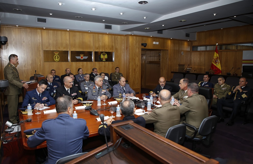 Working table of the meeting