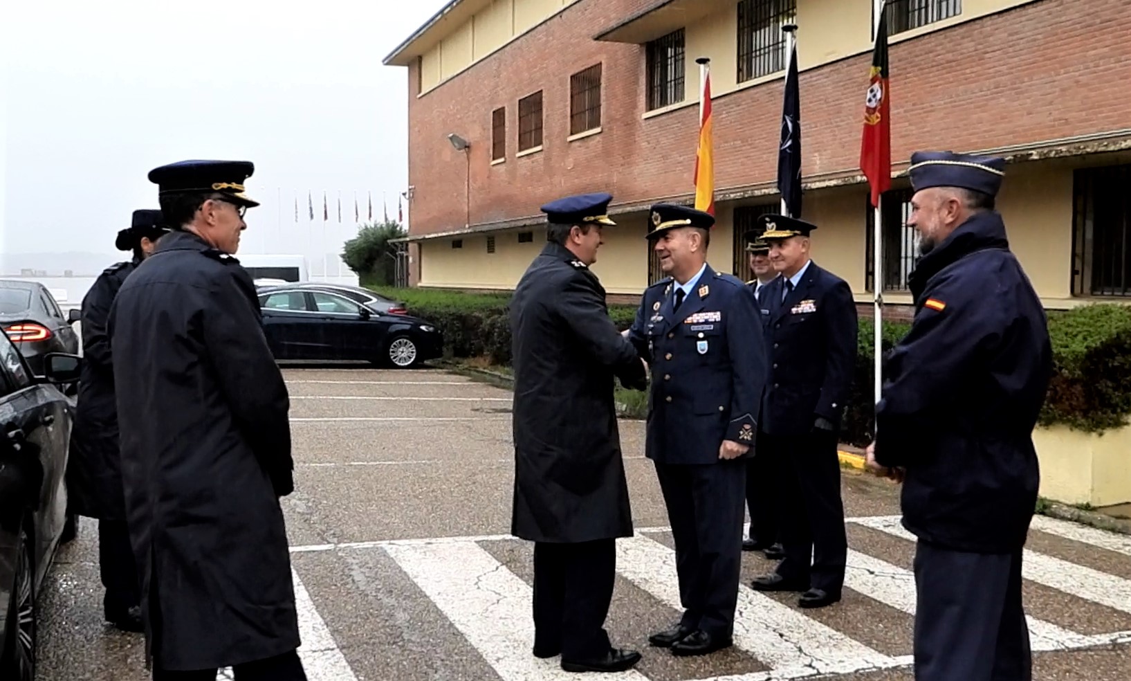 Arrival of the Chief of Staff of the Portuguese Air Force