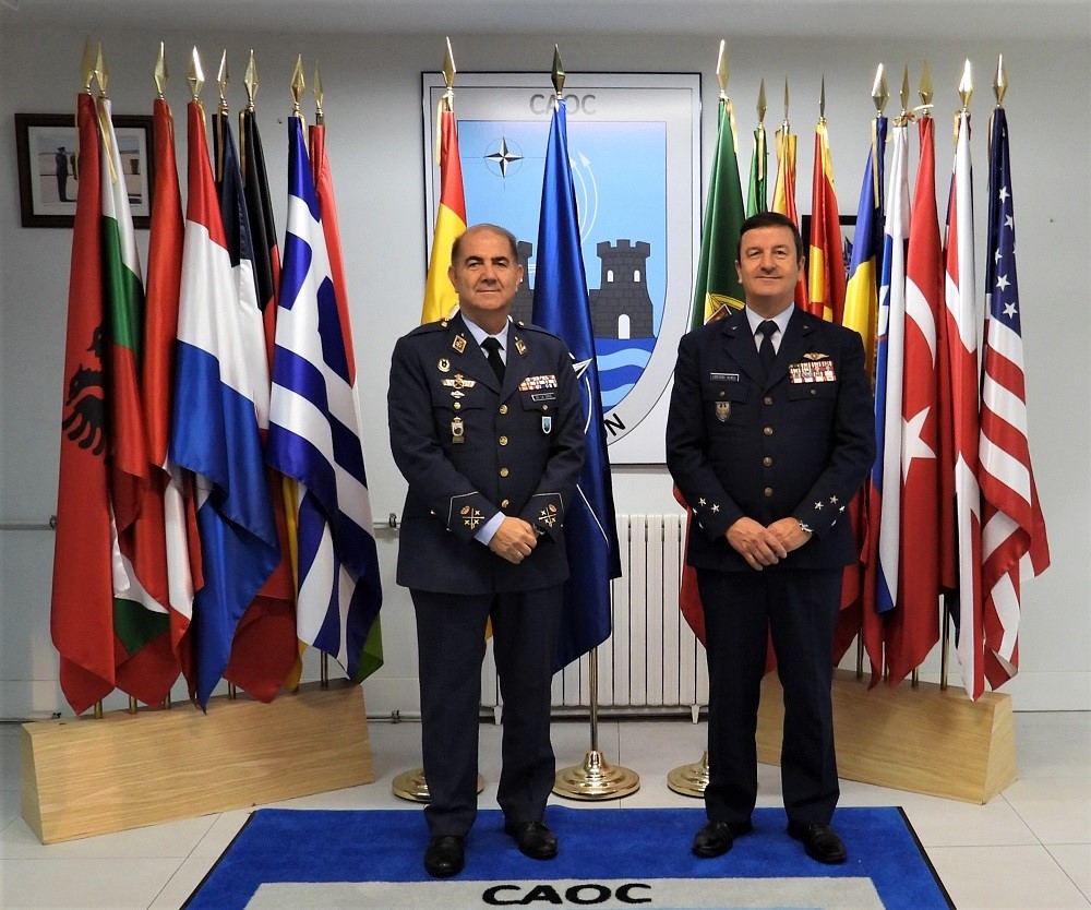 COMCAOC and  the Chief of Staff of the Portuguese Air Force