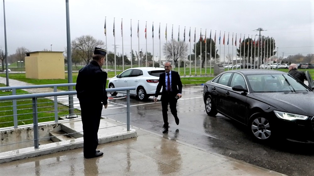 Arrival of the Ambassador