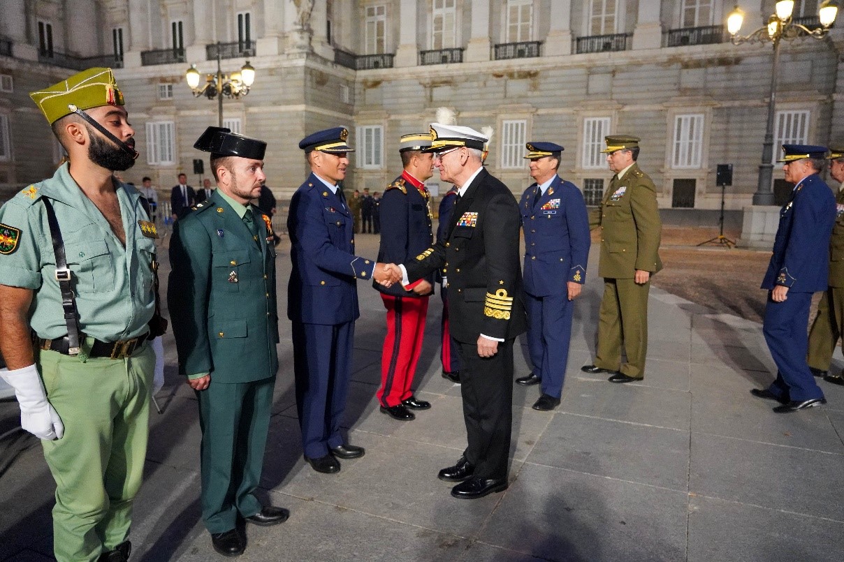 Spanish CHOD greets the Directors of Musical Units