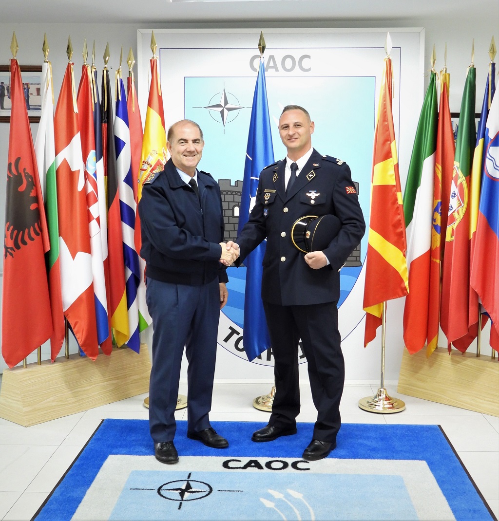 Presentation of the North Macedonia officer