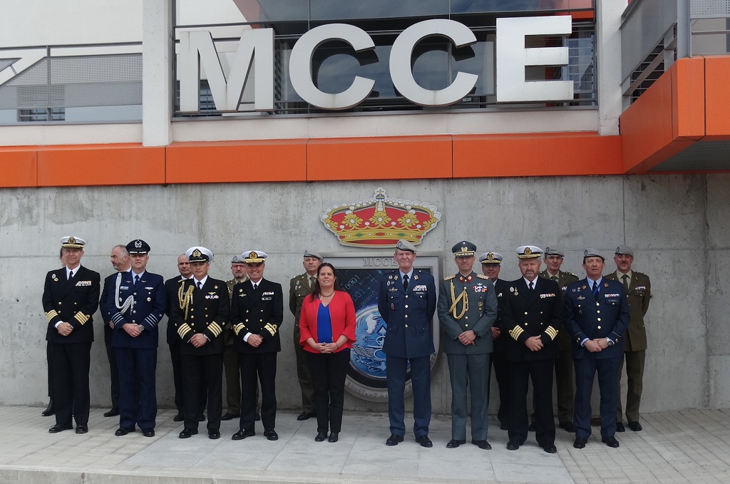 The Minister together with the Commander and chiefs of the MCCE