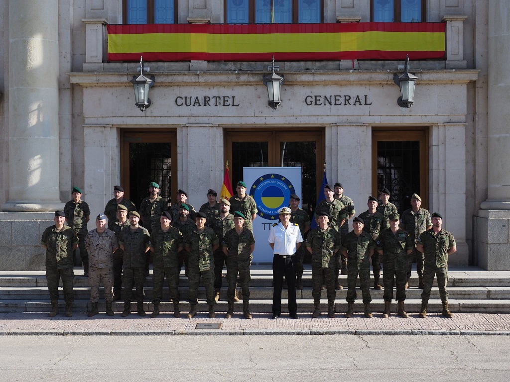 Relief of command of EUMAN UA operation