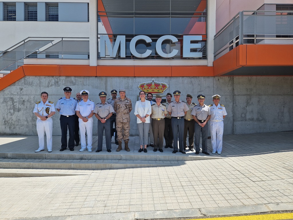 Hispanic-Chilean Joint Commission and the Chief of Defence Staff of the Joint Cyberspace Command (MCCE)