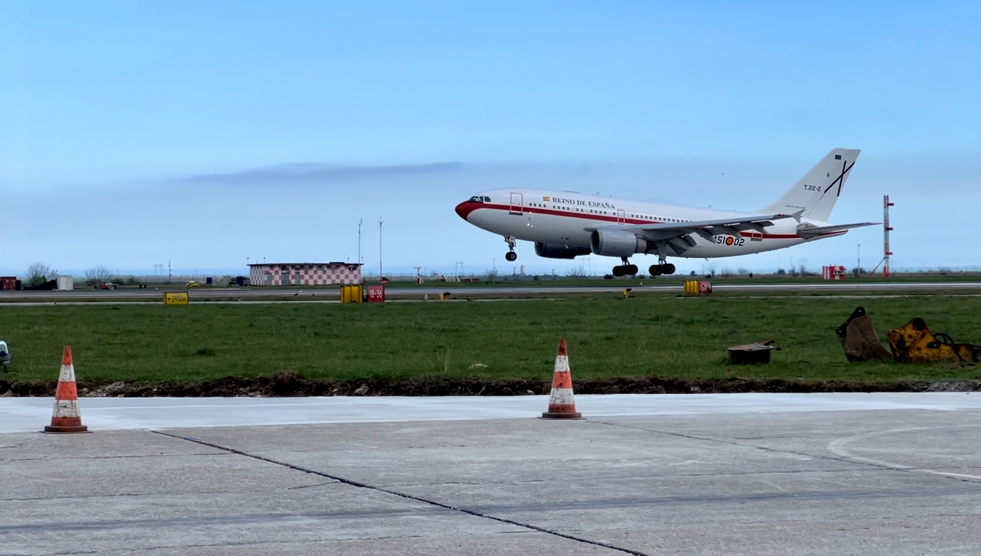 Landing aircraft 45 Group at Mihail Kogalniceanu Air Base