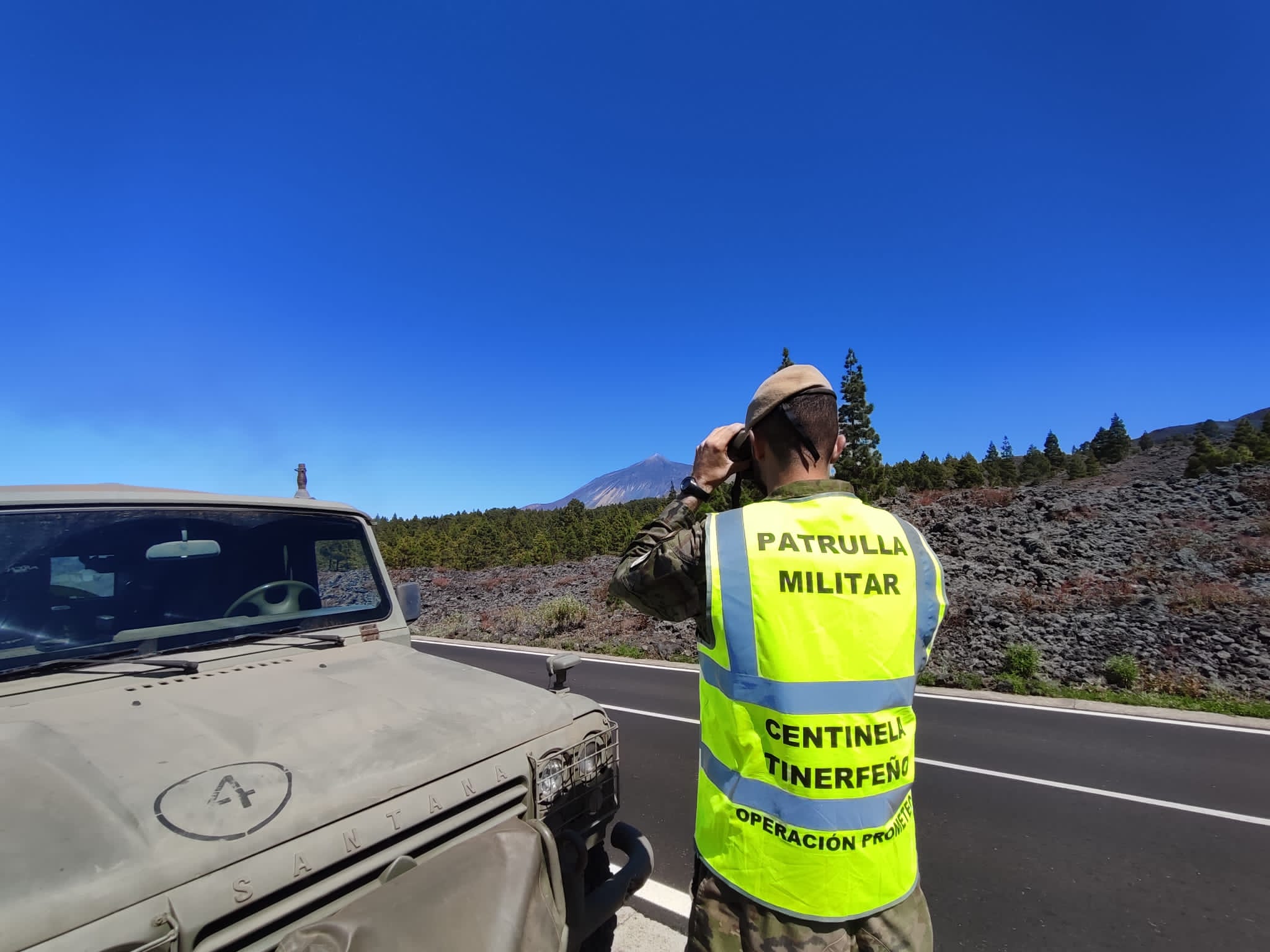 First patrols in Tenerife