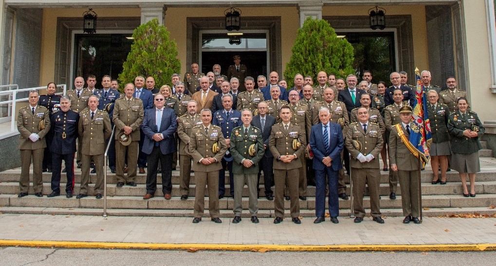 Autoridades asistentes al acto