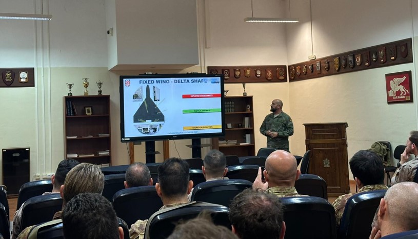 Lesson with one of C-IED CoE's EOD experts