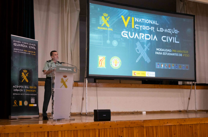 Event introduction by the Guardia Civil