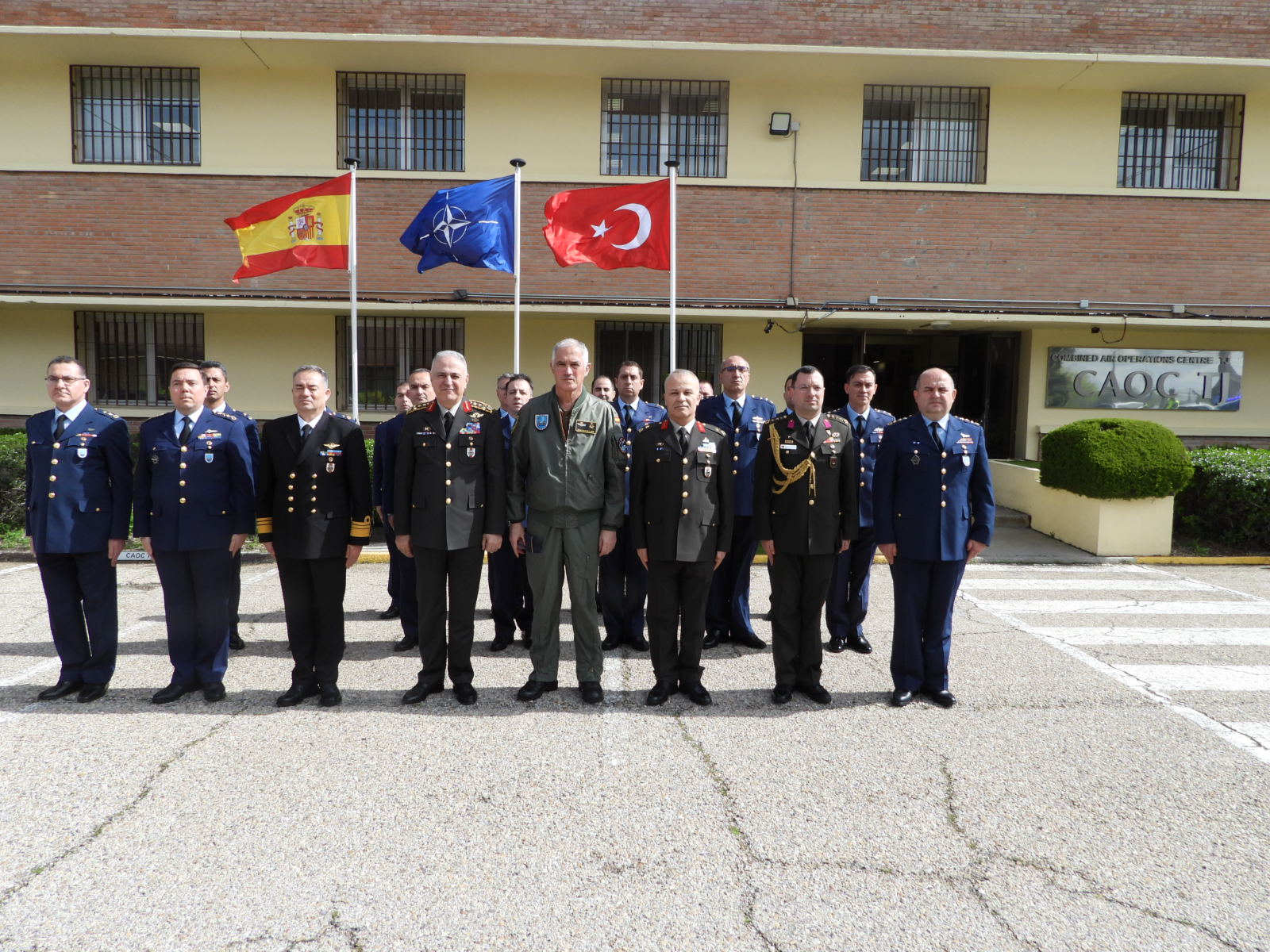 Visit to the CAOC Torrejón