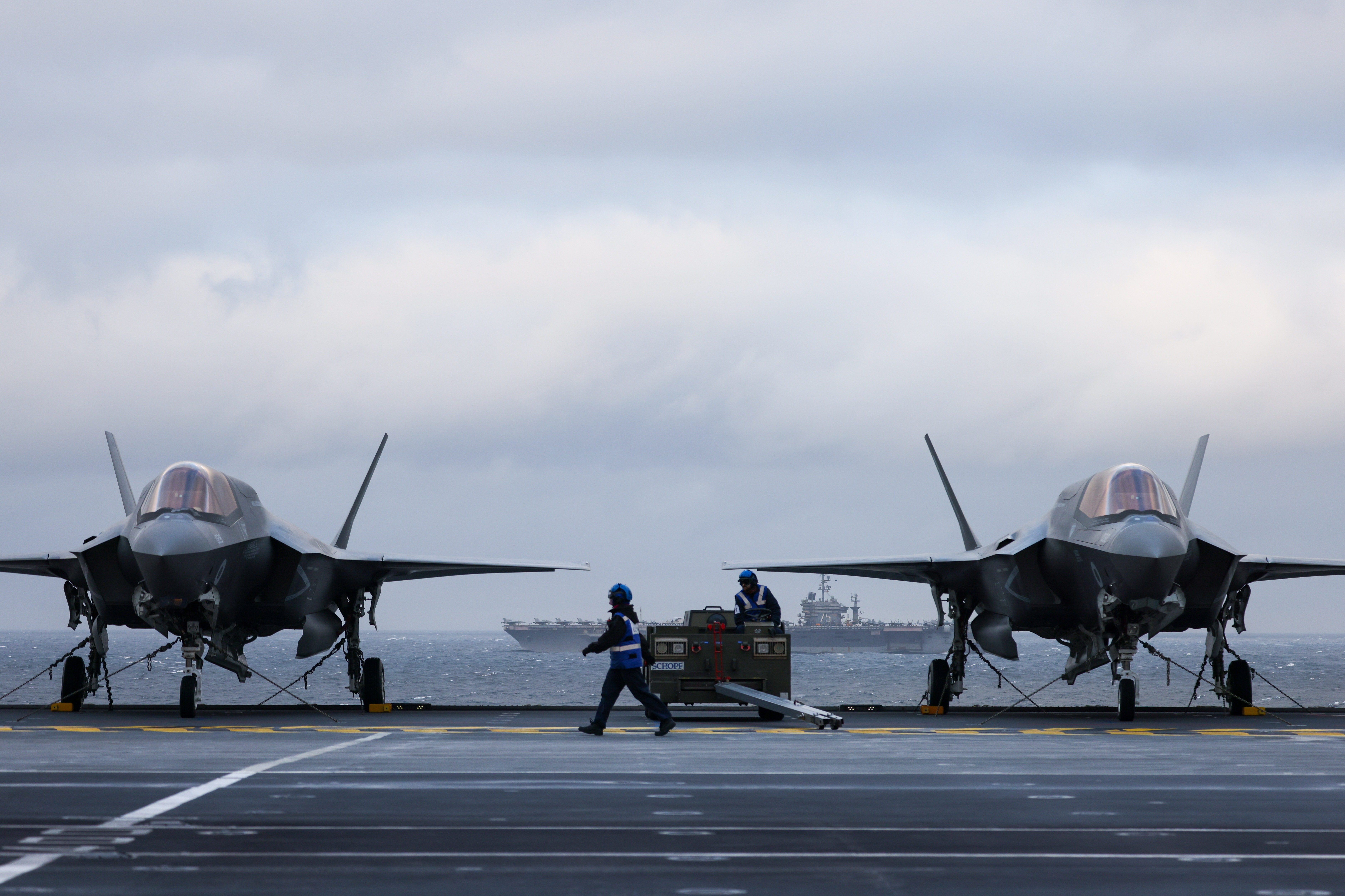 Aircraft on the HMS 'Prince of Wales