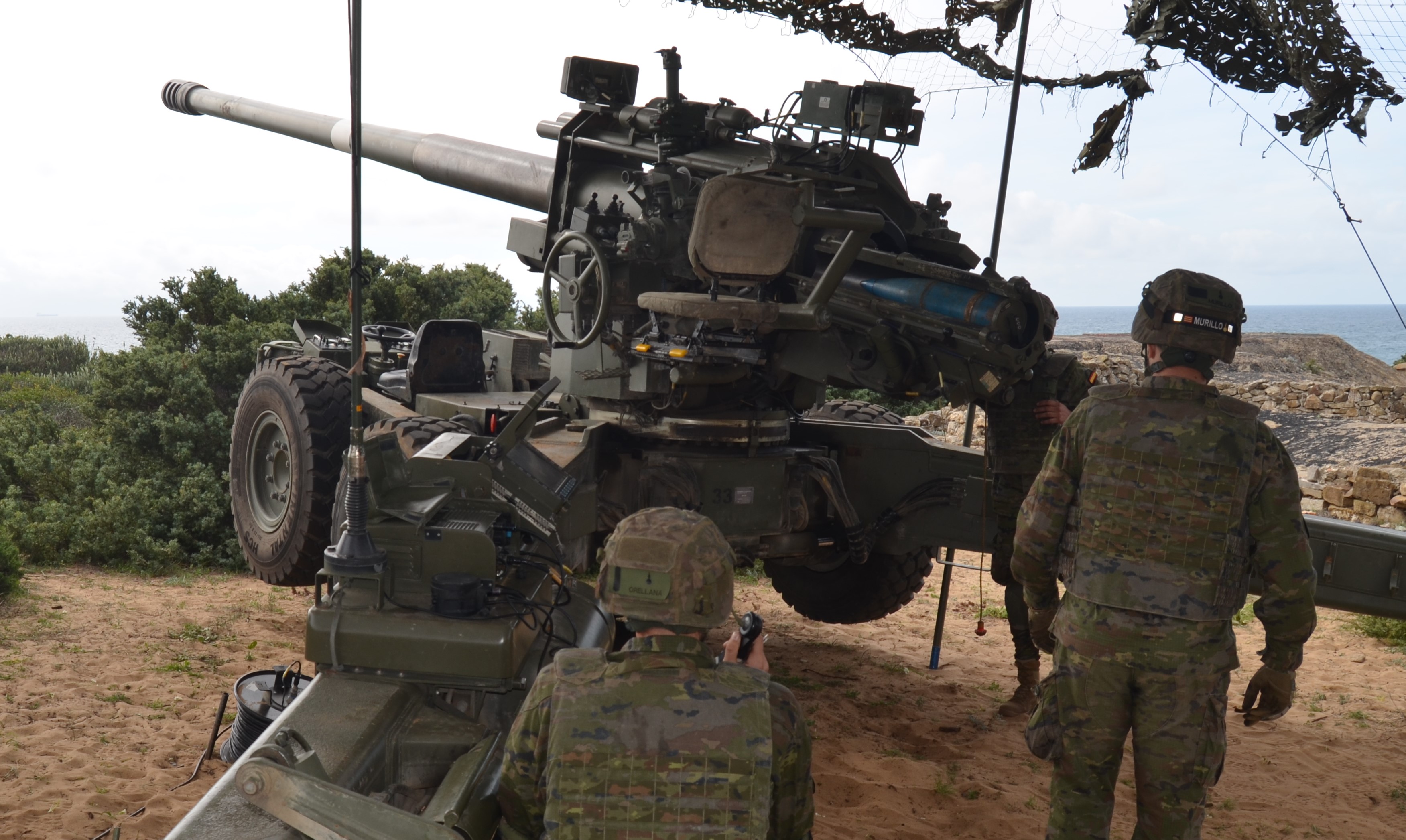 Deployment of a Coastal Defence Unit (UDACTA) in Palma de Mallorca