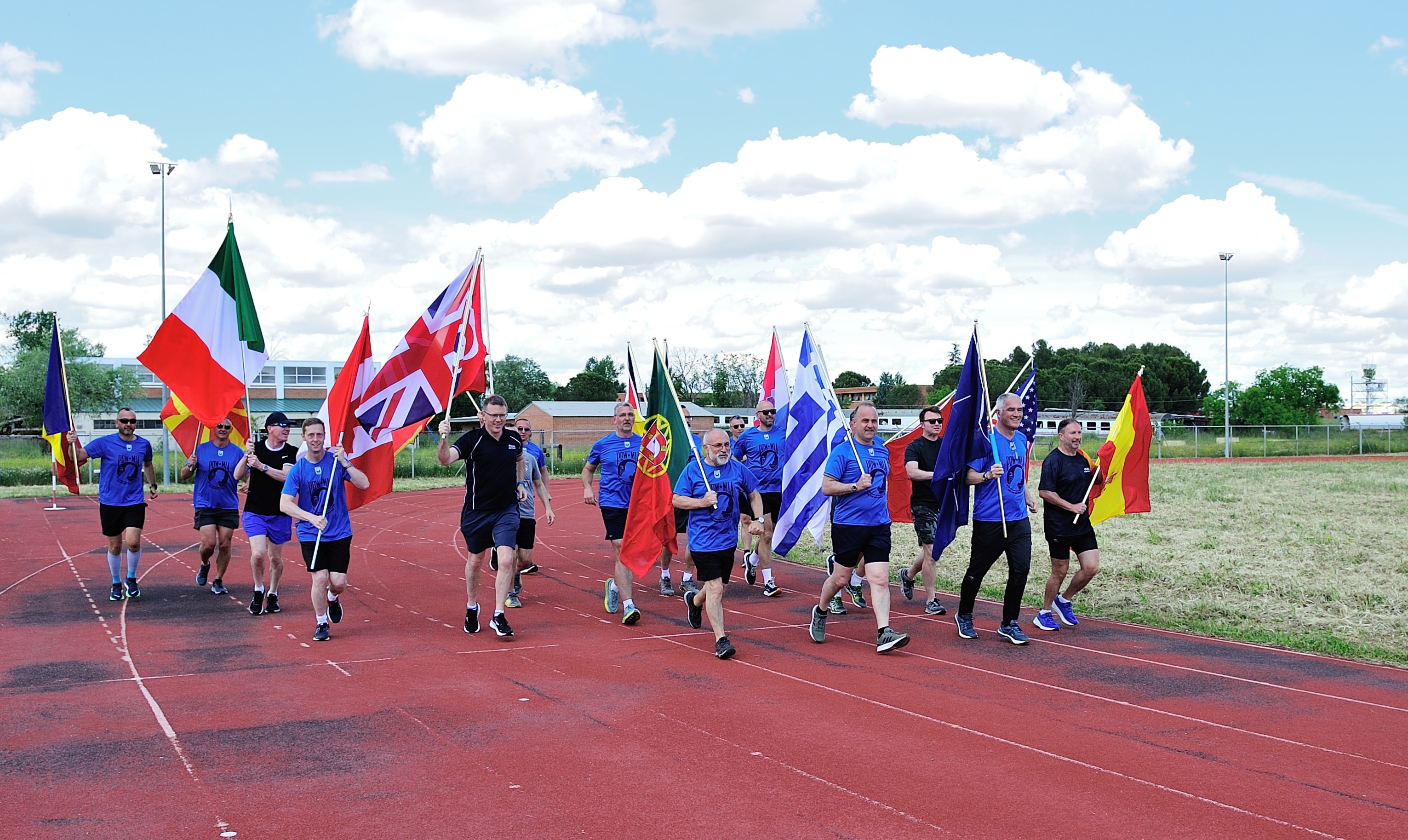 Closing relief ceremony with representatives from all participating countries