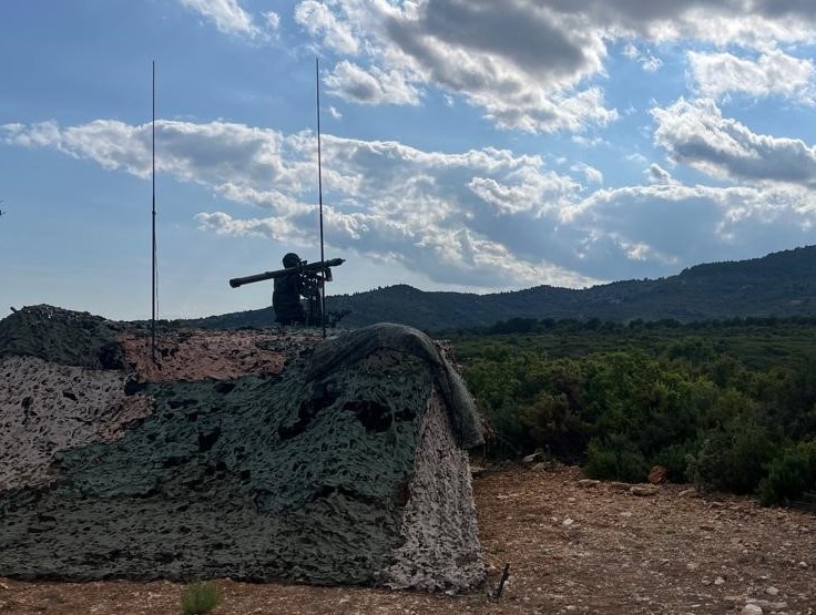 MISTRAL firing position