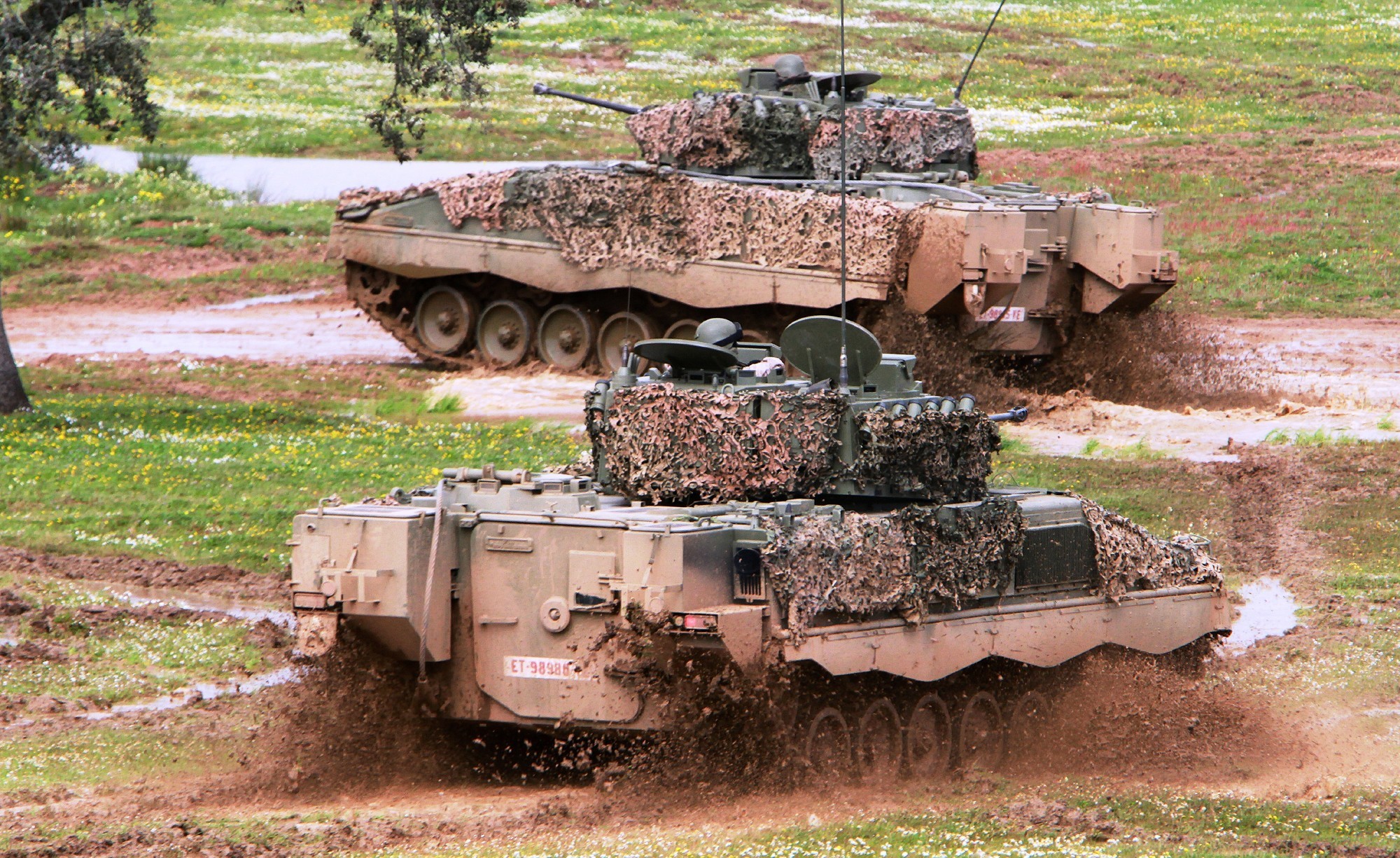 Pizarro vehicles of Brigade XI