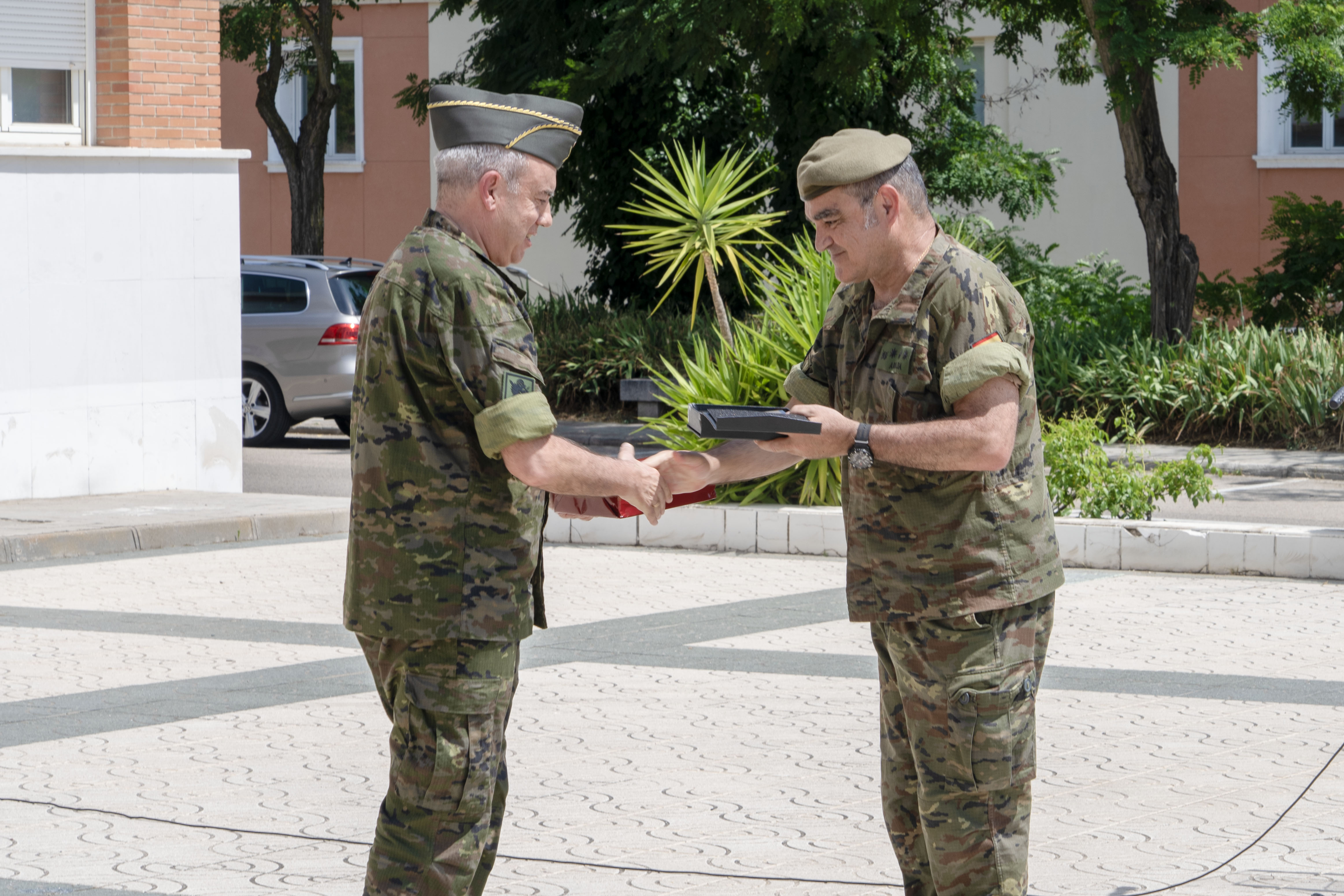 Handing over the keys to the unit