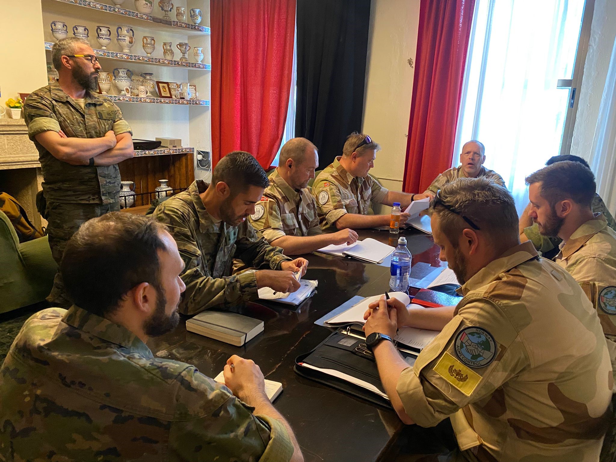 Pre-Inspection Meeting – Cerro Negro Ammunition Depot