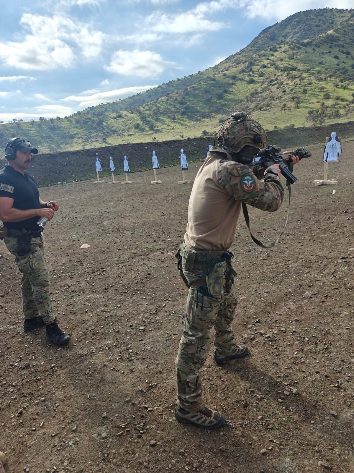 Shooting exercise. 'Estrella Austral 25'