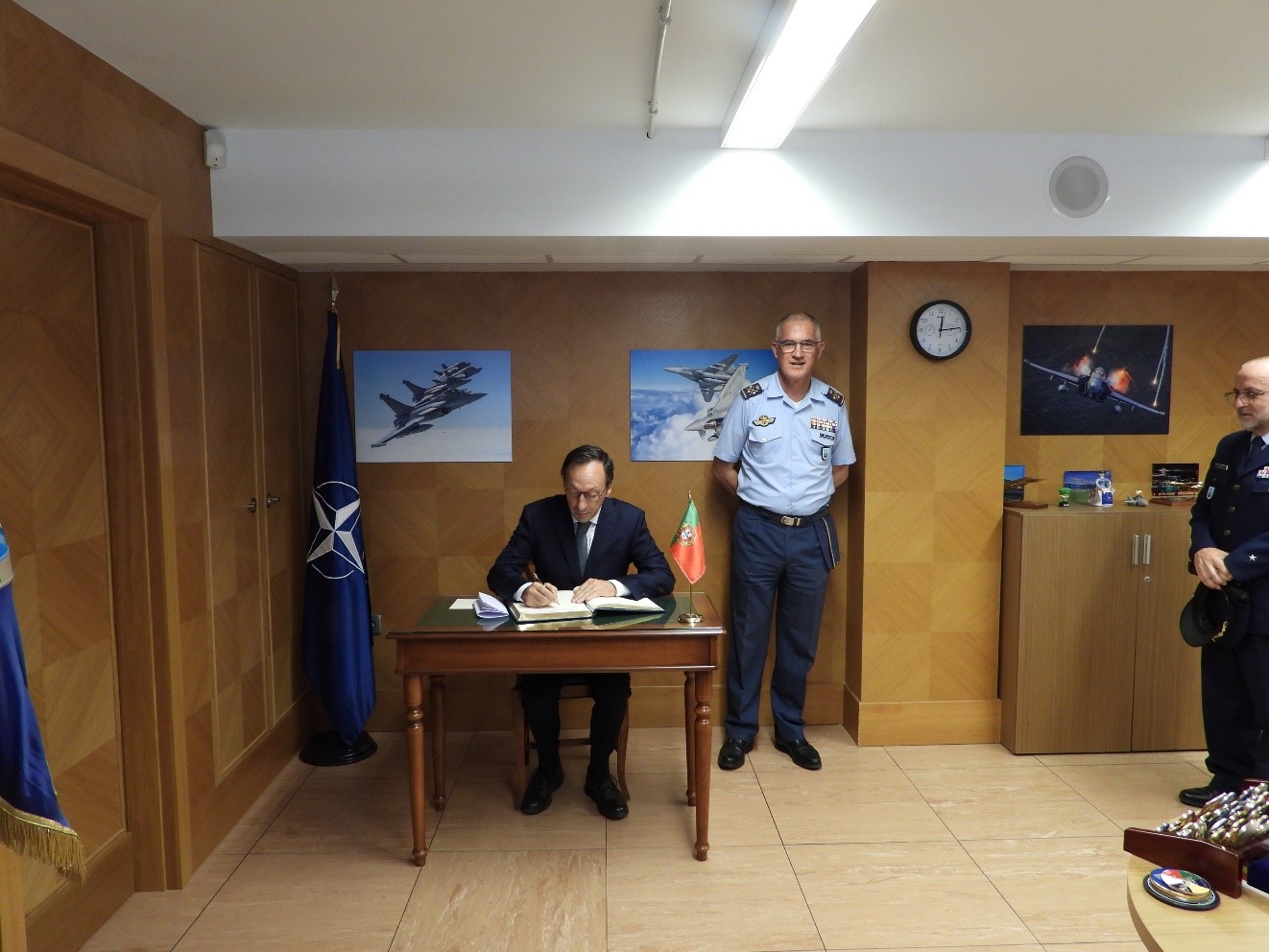 Signing of the Unit’s Book of Honour