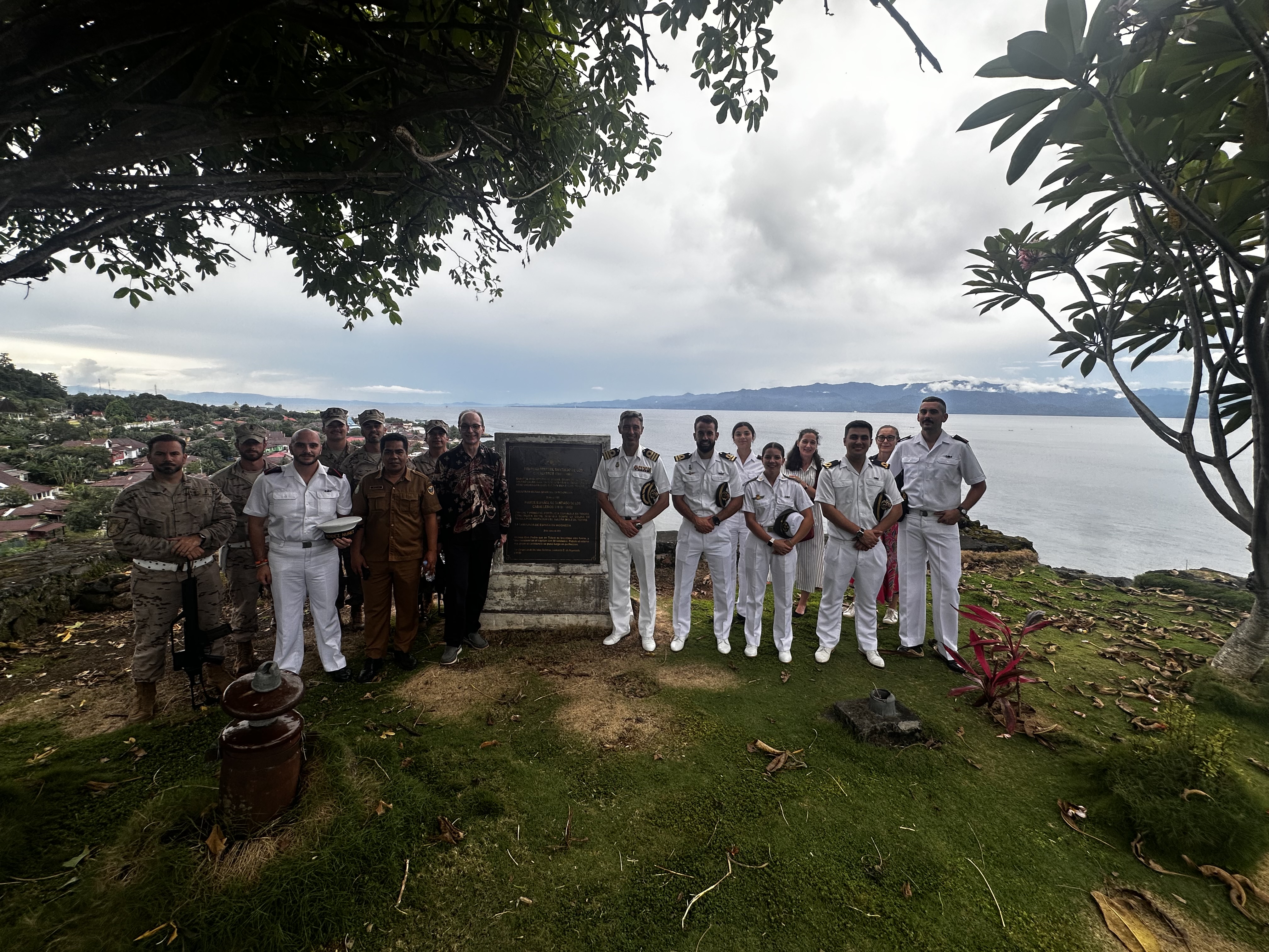 Monument at Santiago de los Caballeros Spanish Fort
