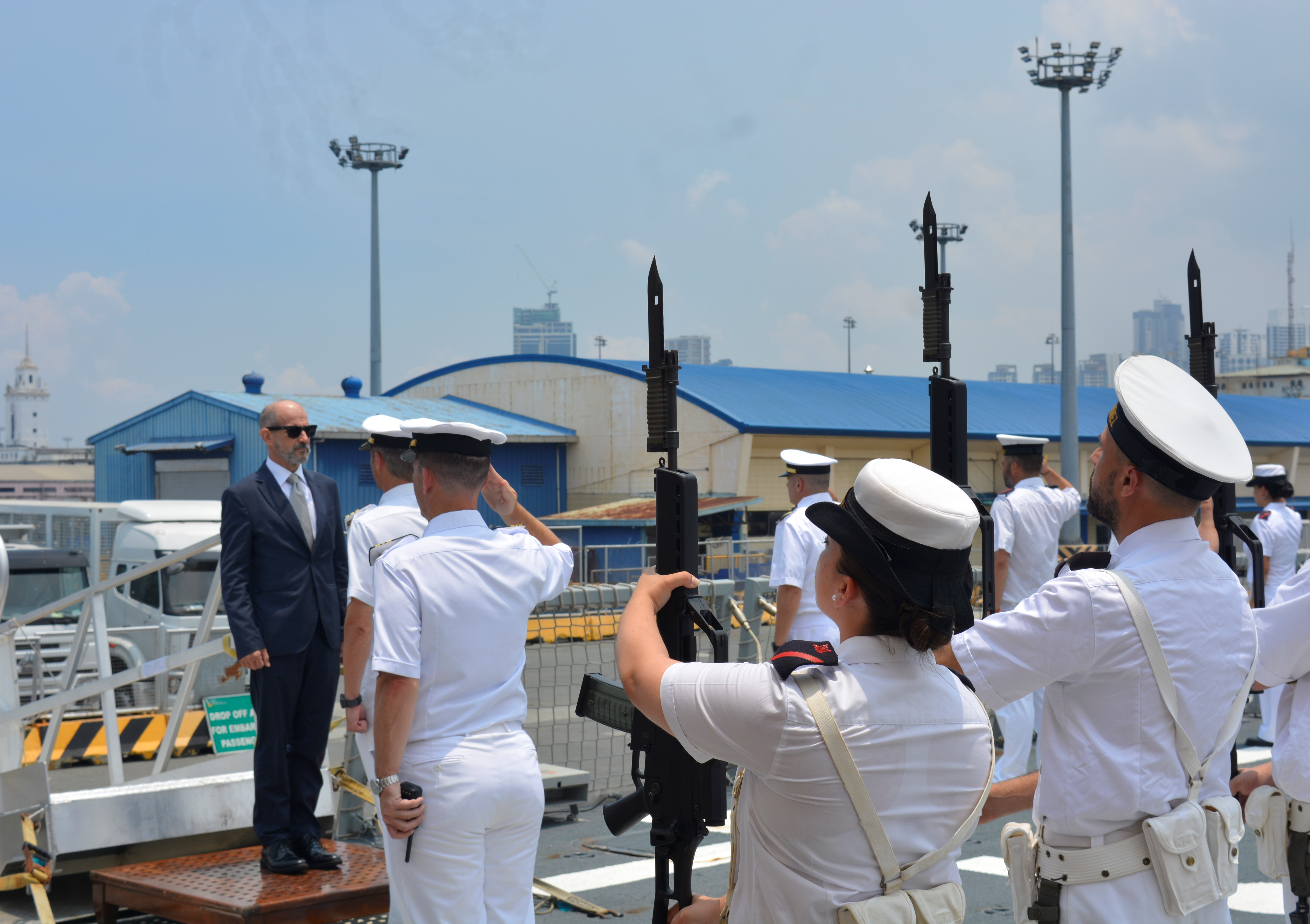 Visit of the Spanish Ambassador to the Philippines