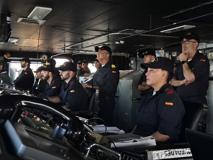 Bridge. Arrival at Mayport