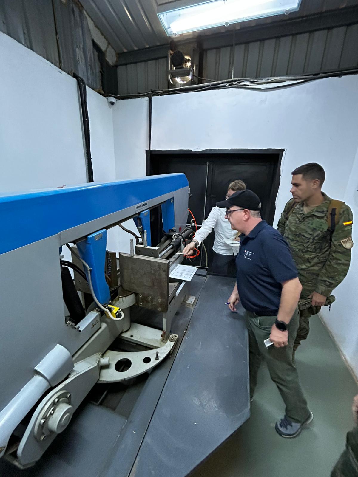 Demonstration of demilitarisation capabilities