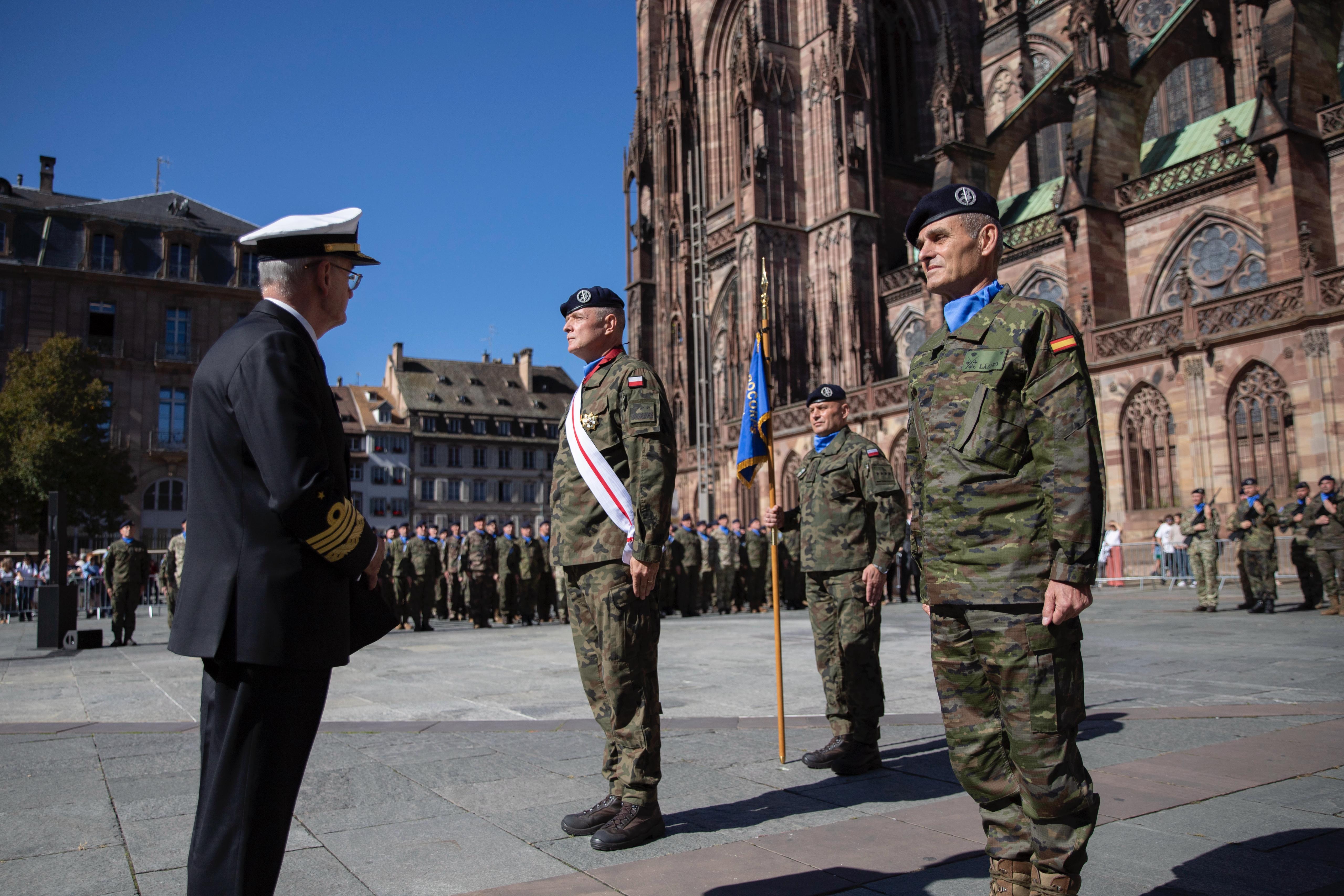 Inauguration ceremony for Lieutenant General Aroldo Lázaro