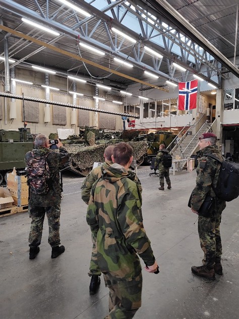 Visit to the 1st Battalion of the Northern Brigade