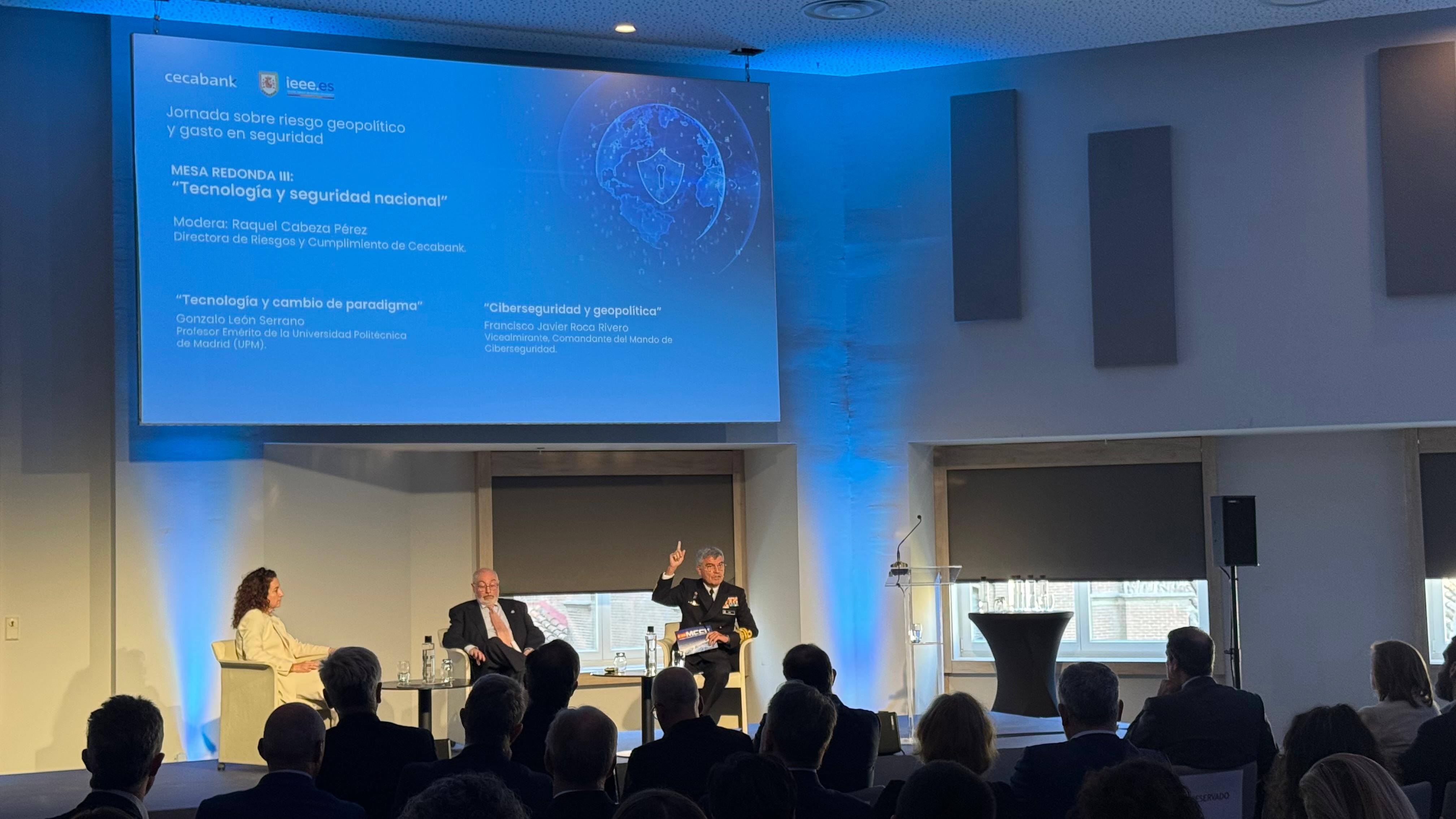 The MCCE attends the Cybersecurity and Geopolitics Conference