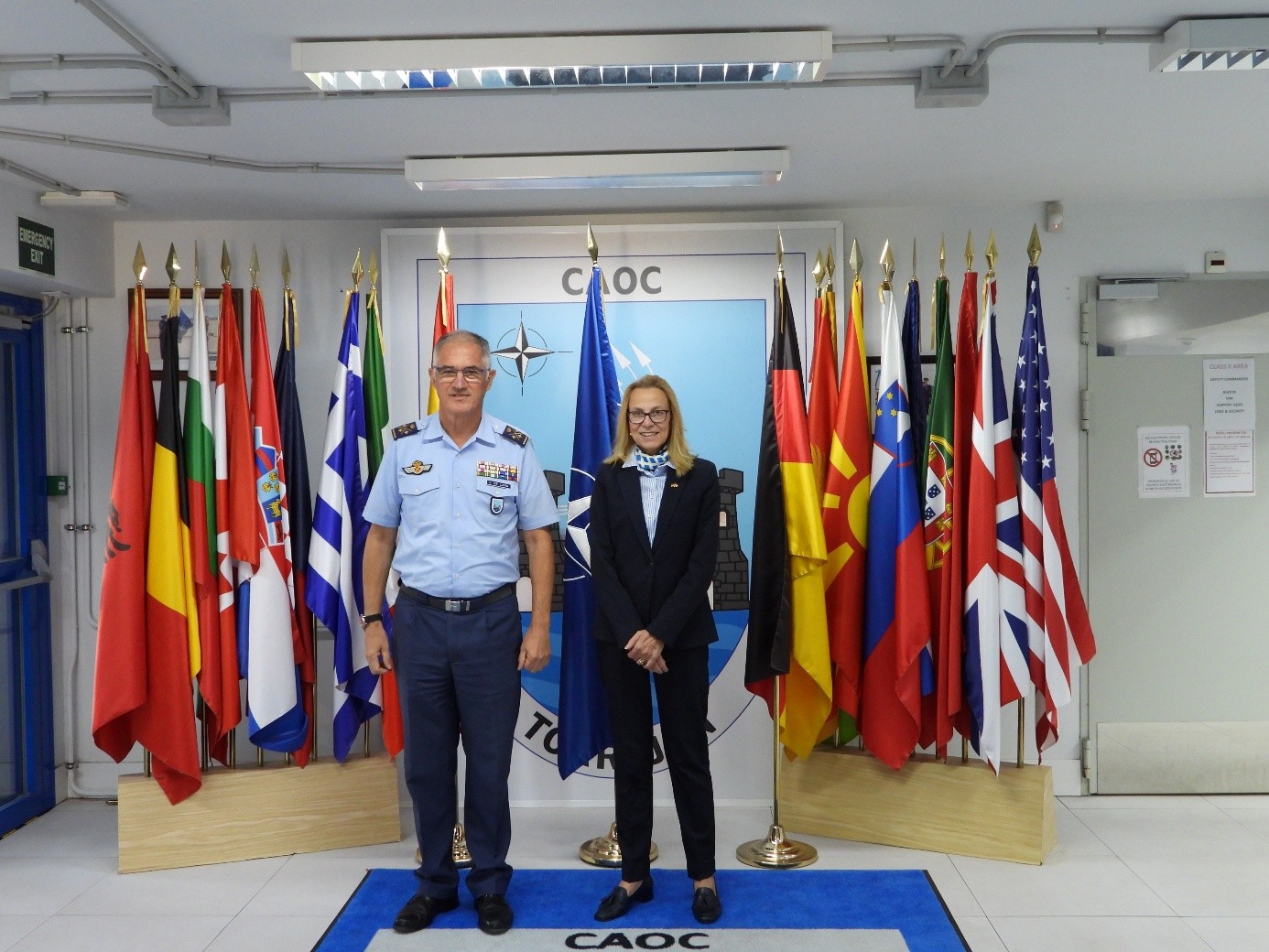 COMCAOC y embajadora de Alemania en España