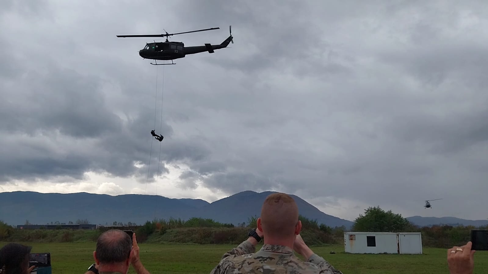 Dynamic exhibition at Rajlovac Air Base