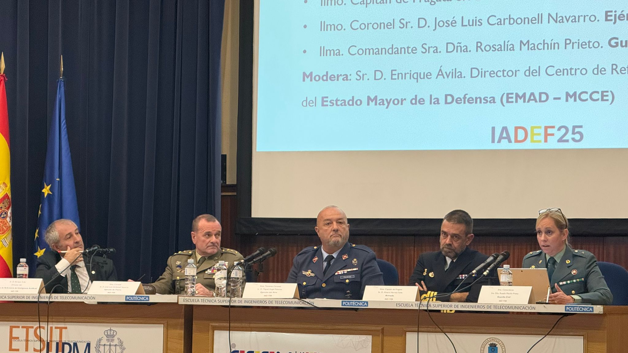 Enrique Ávila, responsable of the AI Reference Centre of the Defence Staff (EMAD)