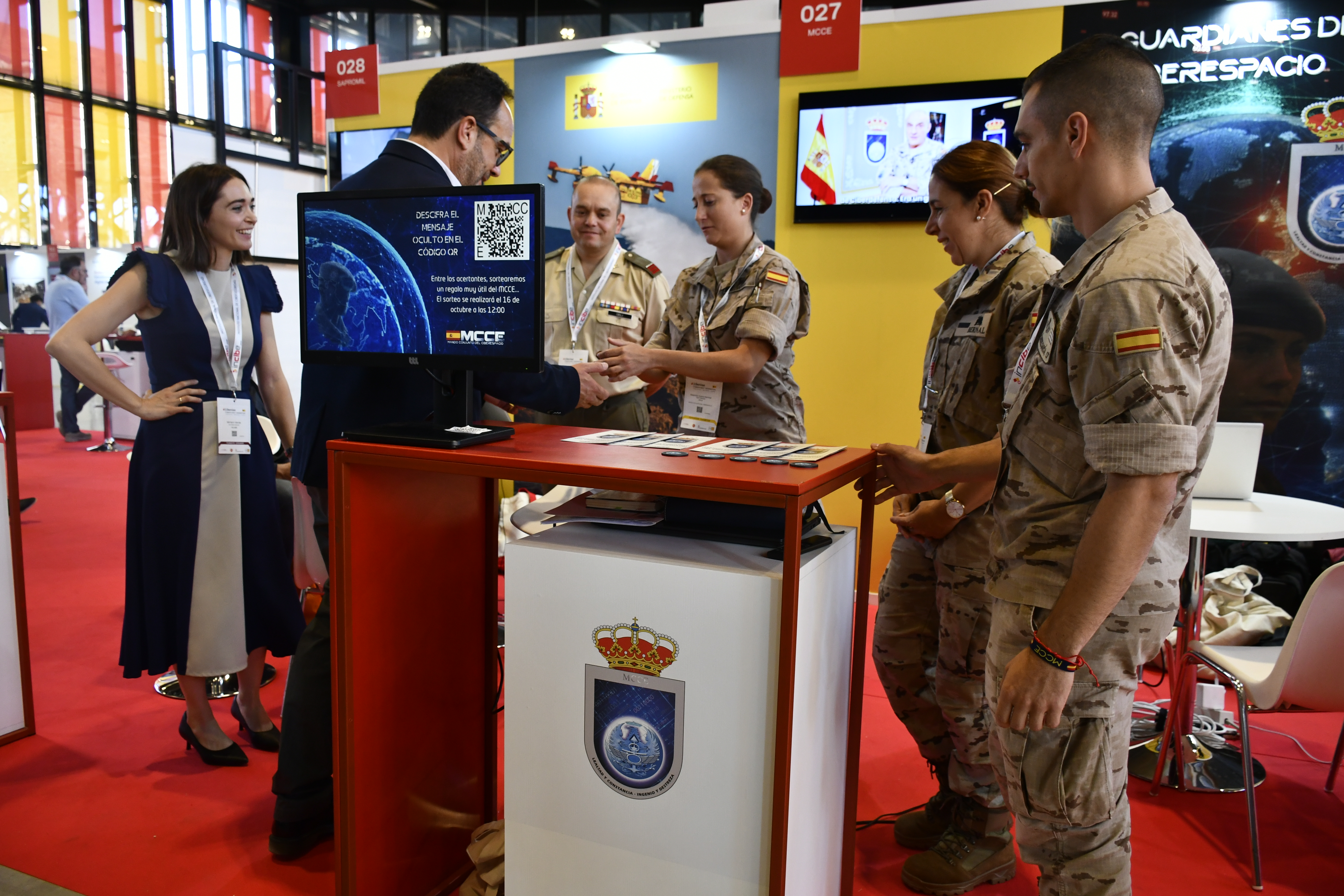 El stand del MCCE en ENISE19