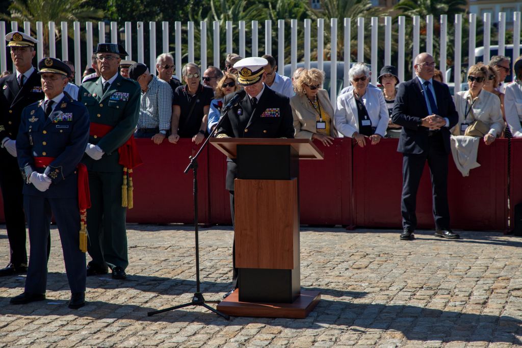 Chief of Defence during his speech