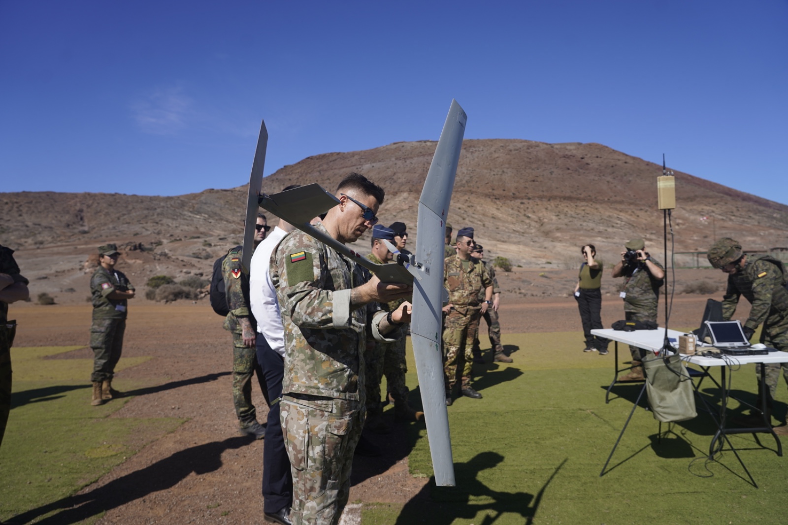 RAVEN equipment demonstration