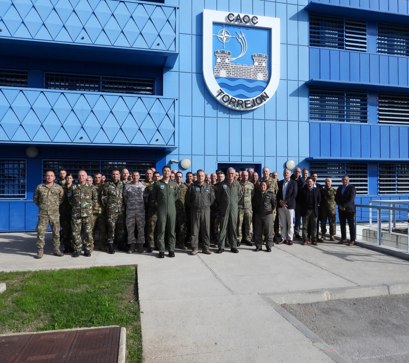 Participants in the NATO Southern Area Air Traffic Control Centres Meeting