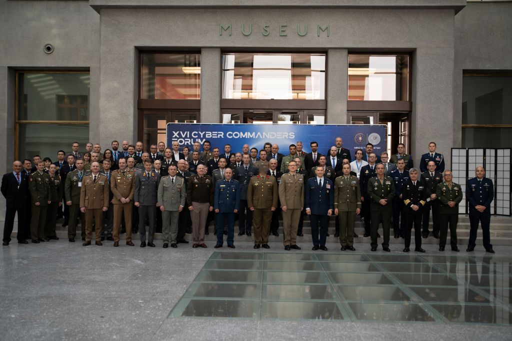 Attendees at the 16th Cyber Commanders Forum
