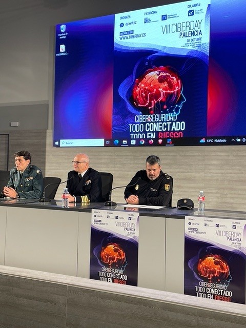 Captain Dolarea during her participation in the round table discussion