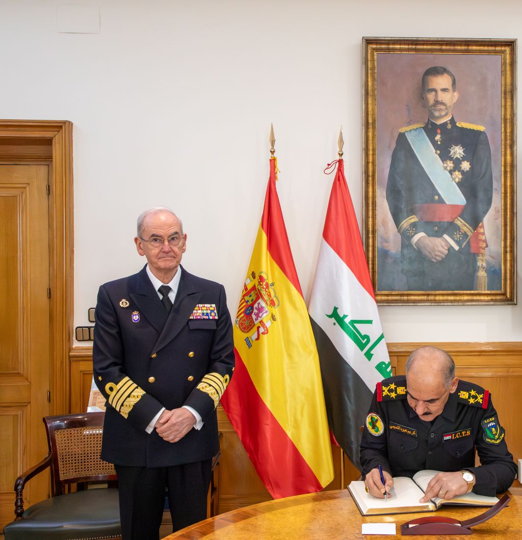 JEMAD y Director del CTS iraquí