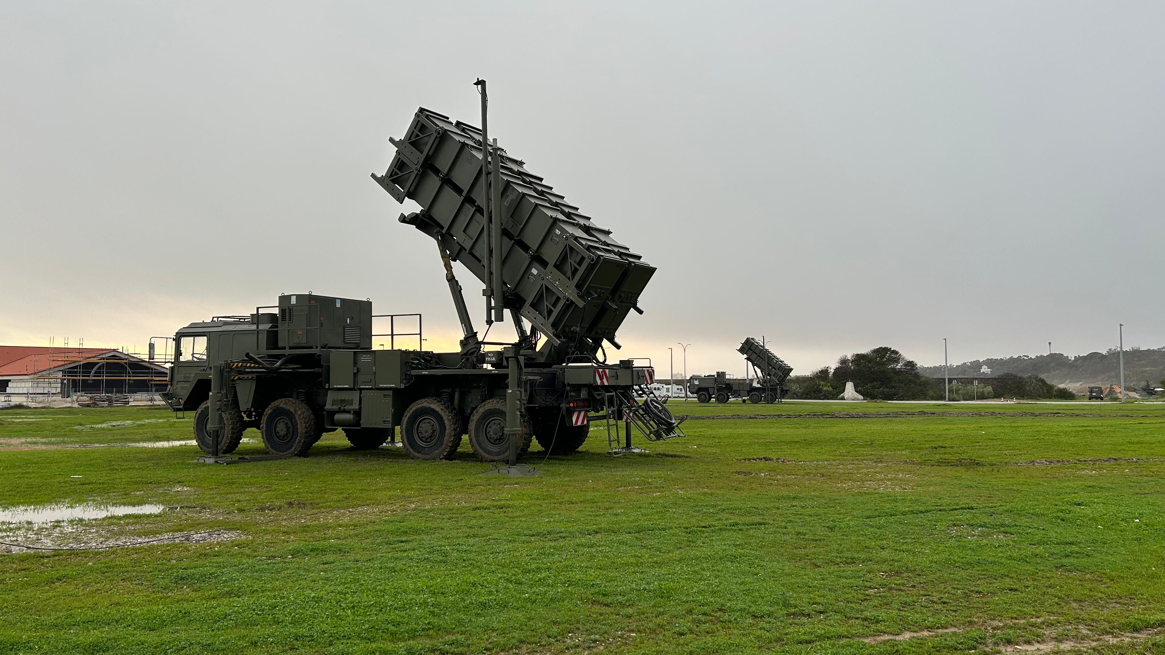 PATRIOT missile battery deployed at Rota Naval Base