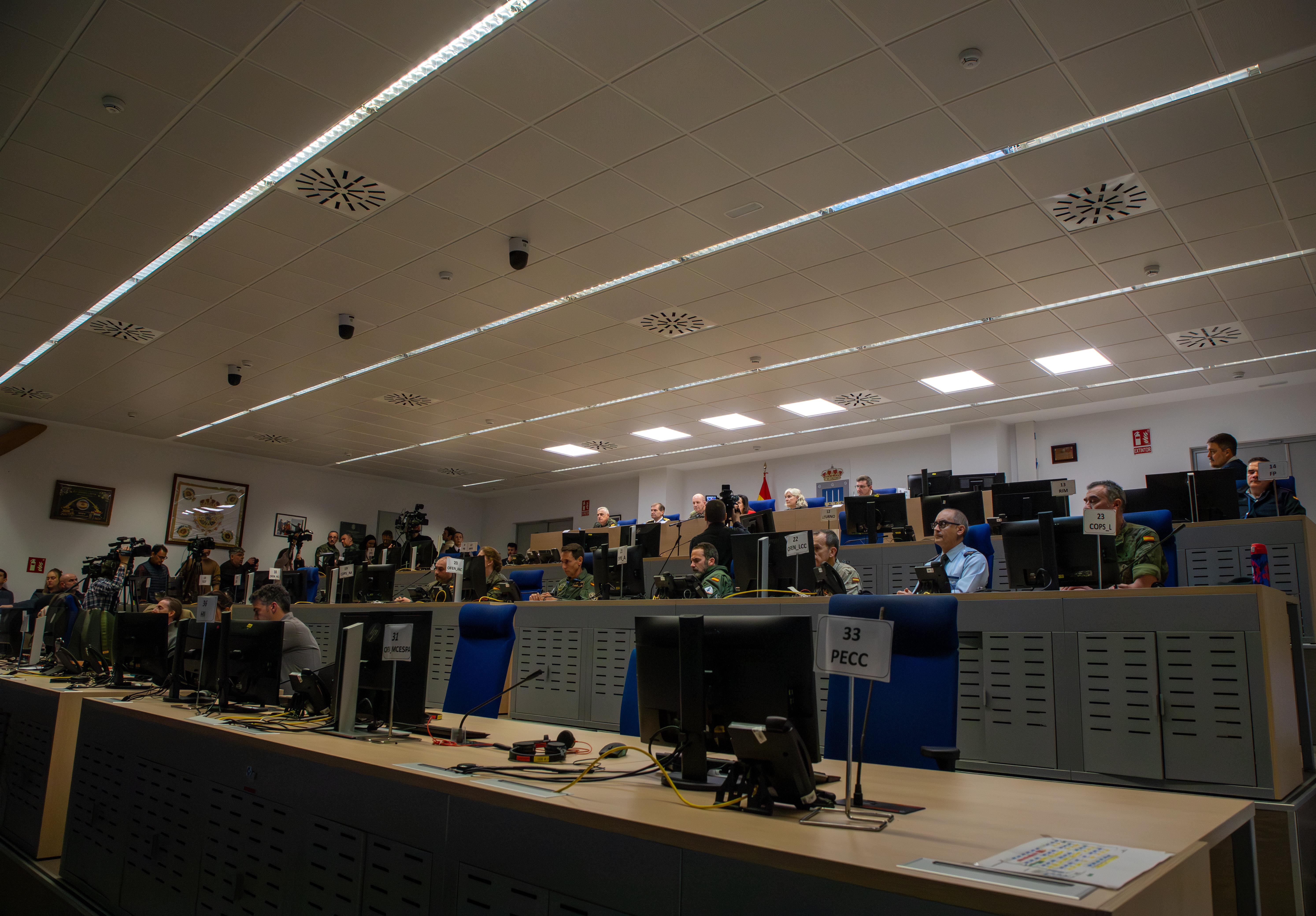 Participants in the videoconference