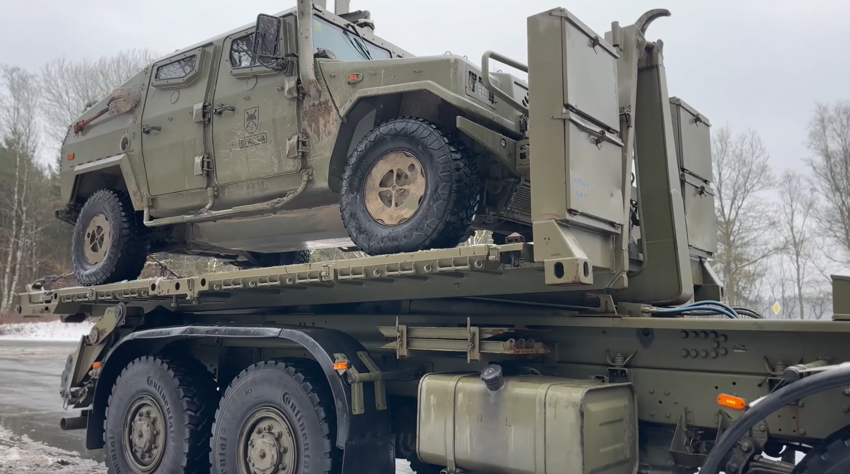 Movement of materiel and vehicles