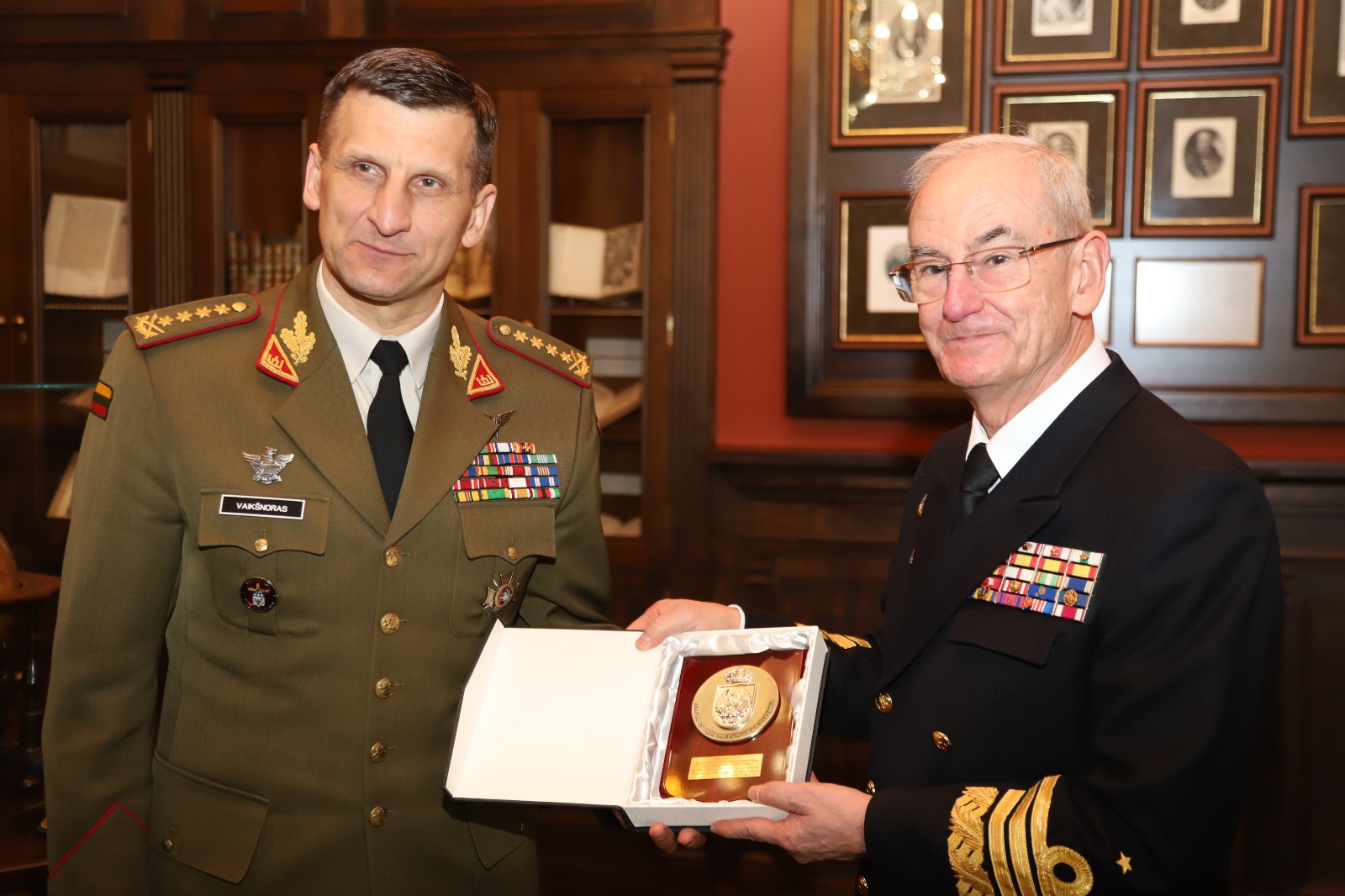 Spanish CHOD with his Lithuanian counterpart.