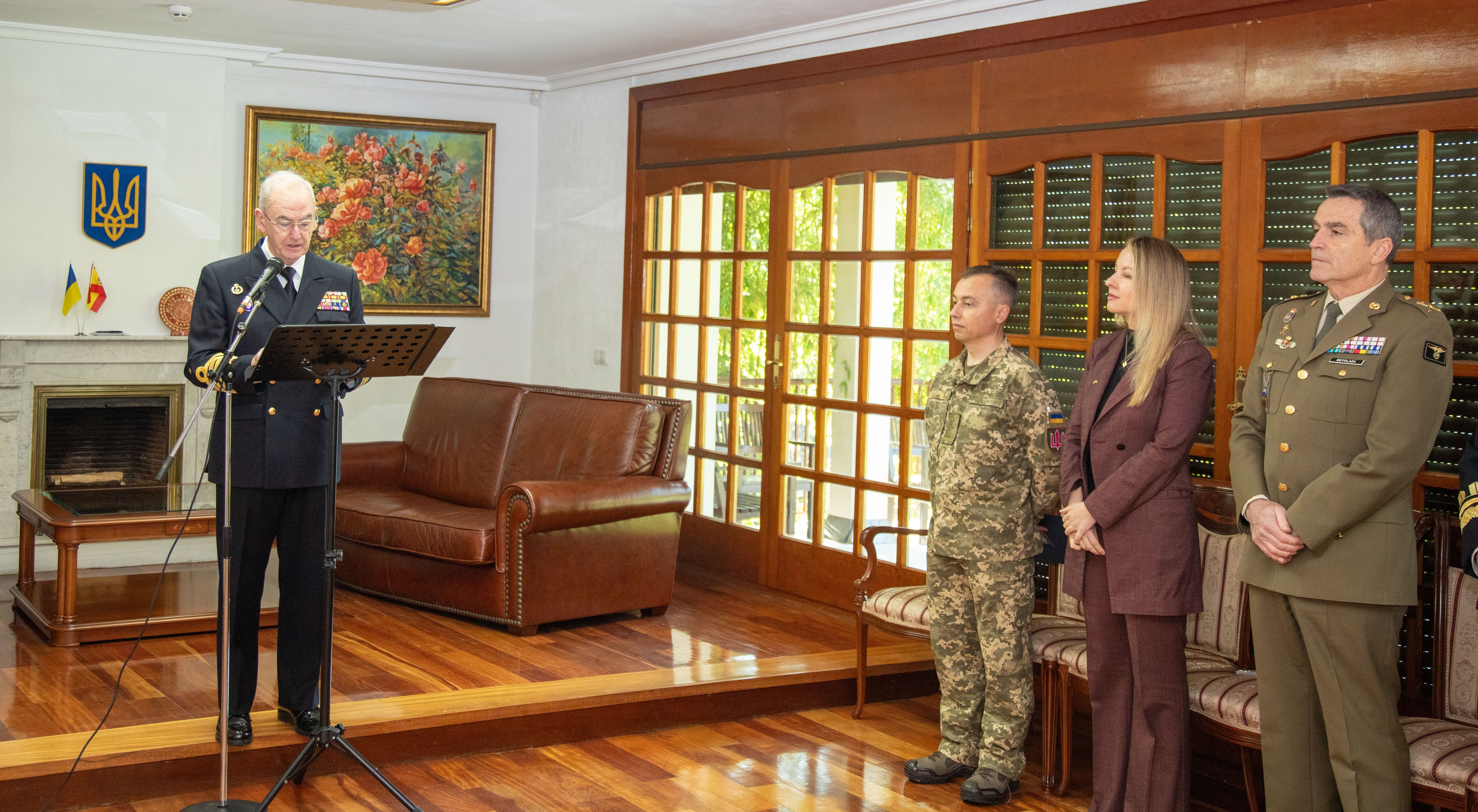 Chief of the Defence Staff during his address