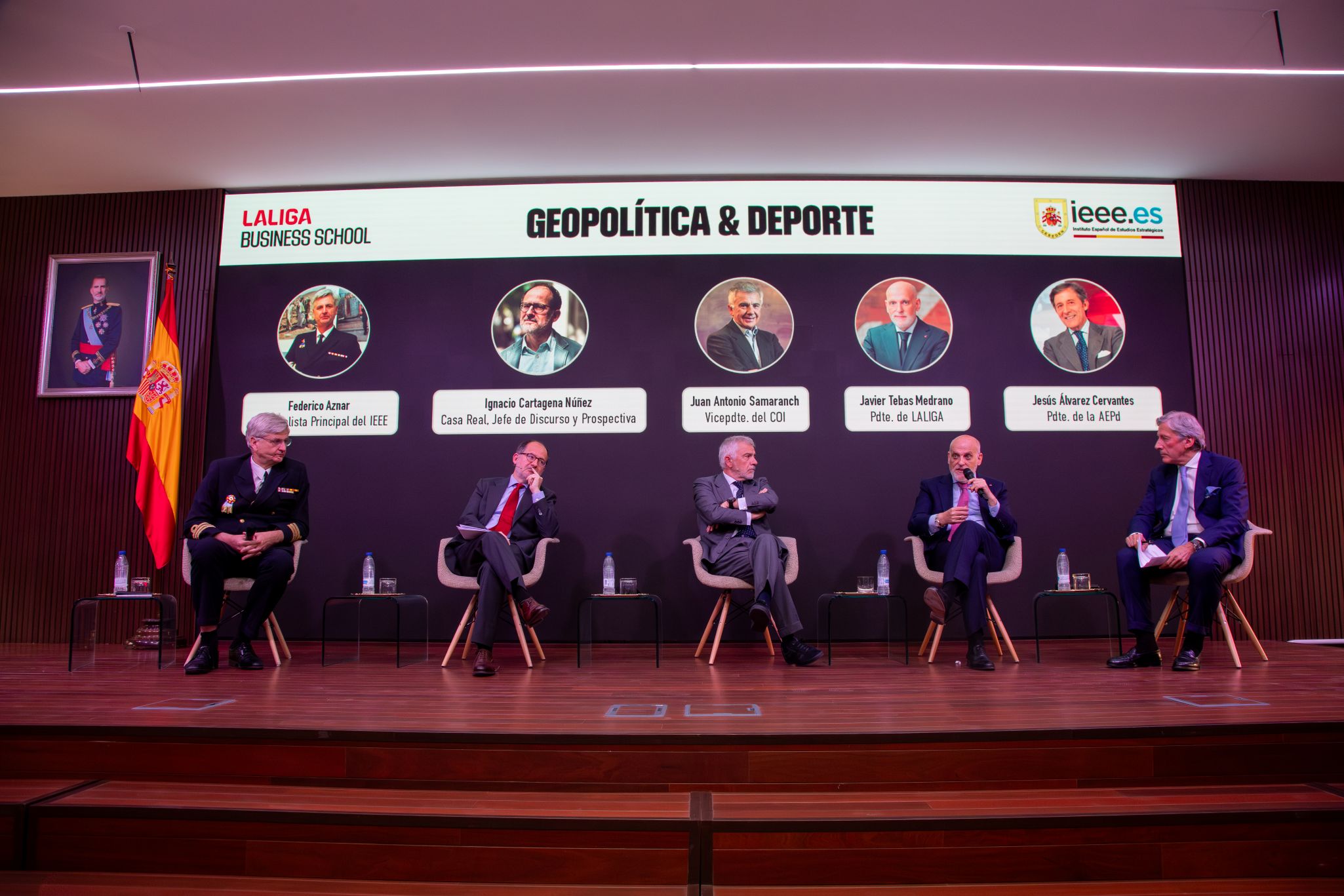 Participants in one of the panel discussions