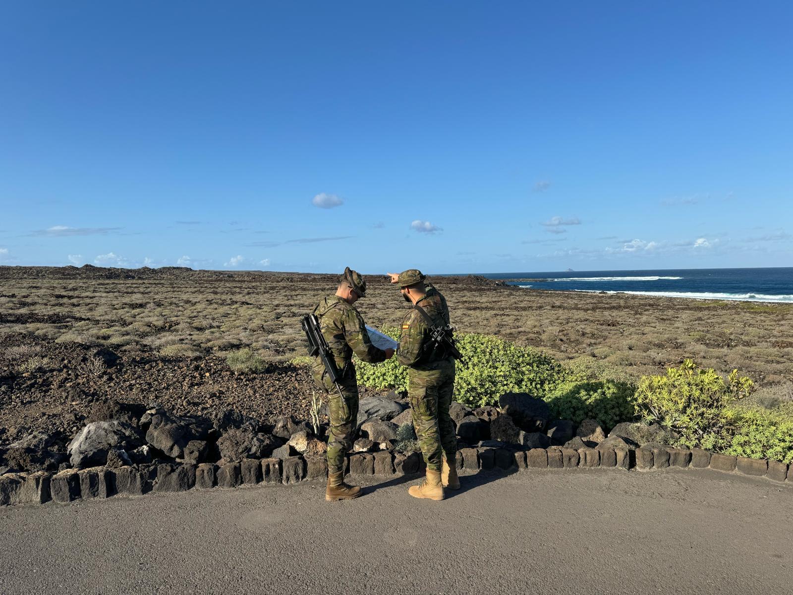 Patrulla en Lanzarote